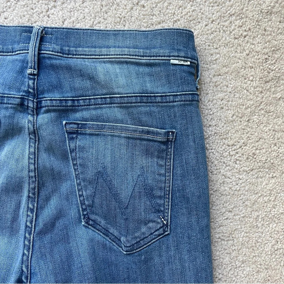 Mother Stunner Zip Ankle Step Fray Jeans Good Girls Do - Picture 8 of 8